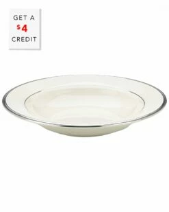 Lenox Solitaire Bowl With $4 Credit Home Dinnerware