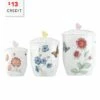 Lenox Set Of 3 Butterfly Meadow Canisters With $13 Credit Home Kitchen & Pantry Storage -Lenox Sales 3010587547 RLLZ 1