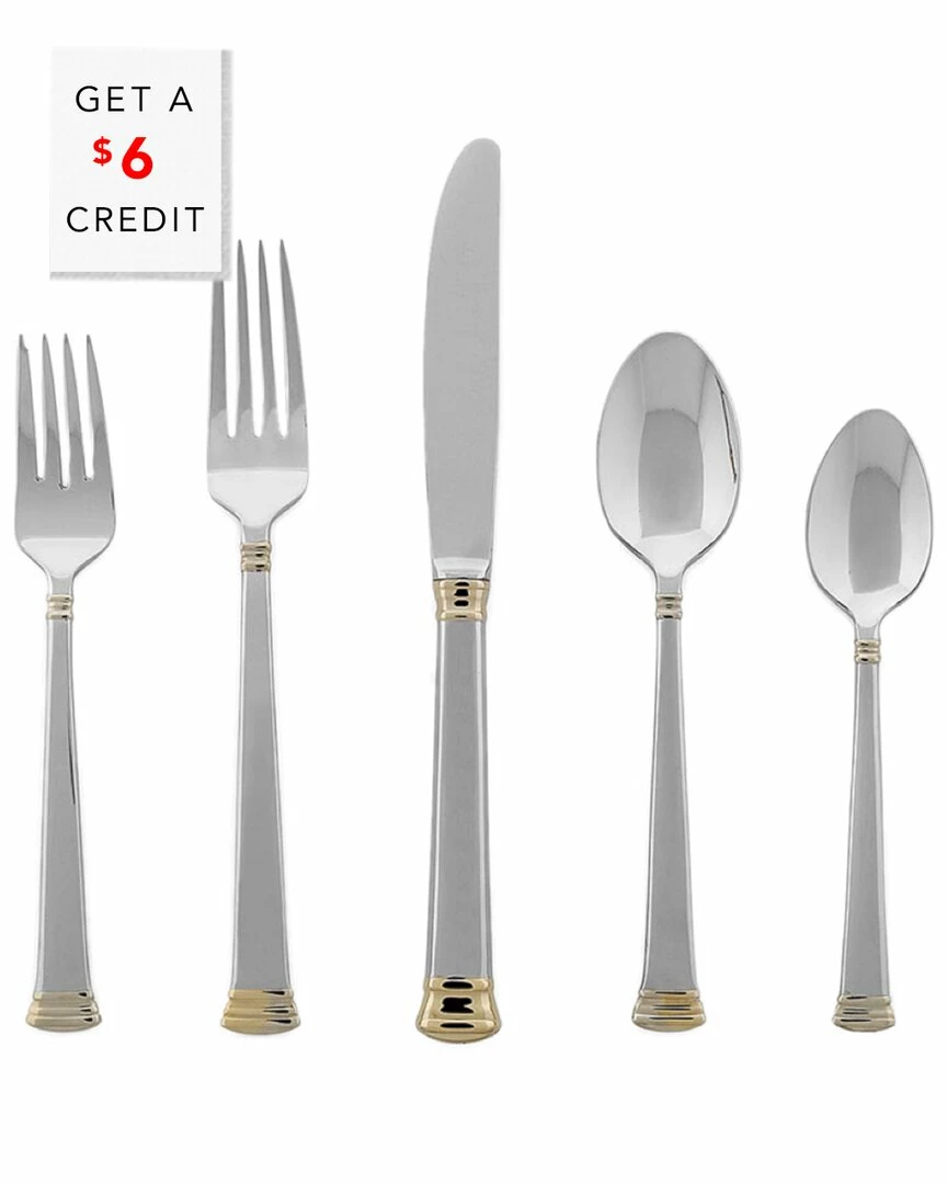 Lenox Eternal 5pc Flatware Set With $6 Credit Home Flatware & Cutlery 3 Lenox Eternal 5pc Flatware Set With $6 Credit Home Flatware & Cutlery