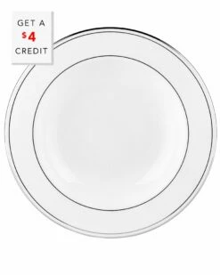 Lenox Federal Platinum 9in Pasta & Soup Bowl With $4 Credit Home Dinnerware