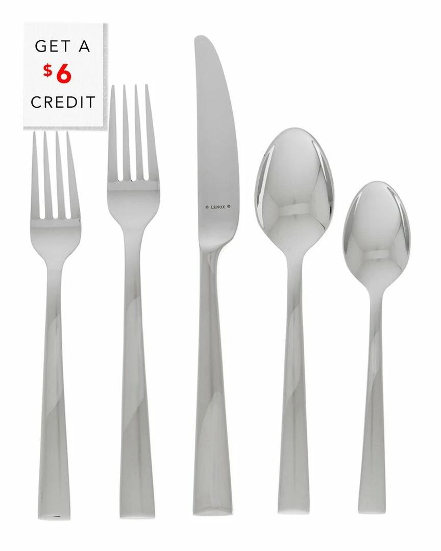 Lenox Continental Dining 5pc Flatware Set With $6 Credit Home Flatware & Cutlery 3 Lenox Continental Dining 5pc Flatware Set With $6 Credit Home Flatware & Cutlery