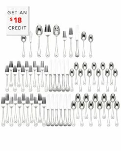 Lenox 65pc Flatware Set With $18 Credit Home Flatware & Cutlery
