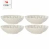 Lenox Textured Neutrals Lattice 4pc All Purpose Bowl Set With $6 Credit Home Dinnerware -Lenox Sales 3050071108 RLLZ 1