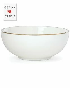 Lenox Trianna White Medium Serving Bowl With $8 Credit Home Serveware