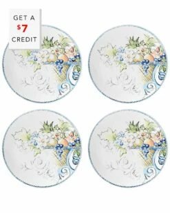 Lenox Studio 4Pc Accent Plate Set With $7 Credit Home Dinnerware
