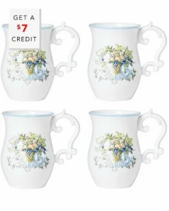 Lenox Studio 4Pc Mug Set With $7 Credit Home Drinkware