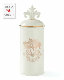 Lenox Studio Large Canister With $6 Credit Home Kitchen & Pantry Storage