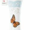 Lenox Buttefly Meadow Monarch Bud Vase With $1 Credit Home Plants & Vases -Lenox Sales 3050244555 RLLZ 1