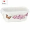 Lenox Butterfly Meadow 32Oz Rectangle Food Storage Container With $4 Credit Home Kitchen & Pantry Storage