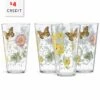 Lenox Butterfly Meadow Acrylic 4Pc Highball Glass Set With $4 Credit Home Drinkware -Lenox Sales 3050244579 RLLZ 1