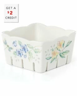 Lenox Butterfly Meadow Berry Bowl With $2 Credit Home Dinnerware