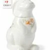 Lenox Butterfly Meadow Bunny Cookie Jar With $7 Credit Home Kitchen & Pantry Storage -Lenox Sales 3050244591 RLLZ 1