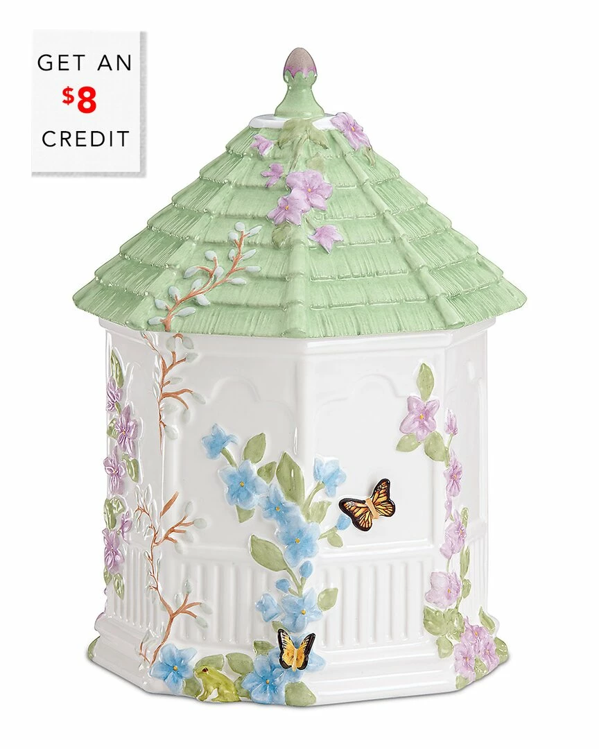 Lenox Butterfly Meadow Figural Cookie Jar With $8 Credit Home Kitchen & Pantry Storage 3 Lenox Butterfly Meadow Figural Cookie Jar With $8 Credit Home Kitchen & Pantry Storage