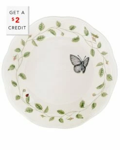 Lenox Butterfly Meadow Pasta Bowl With $2 Credit Home Dinnerware