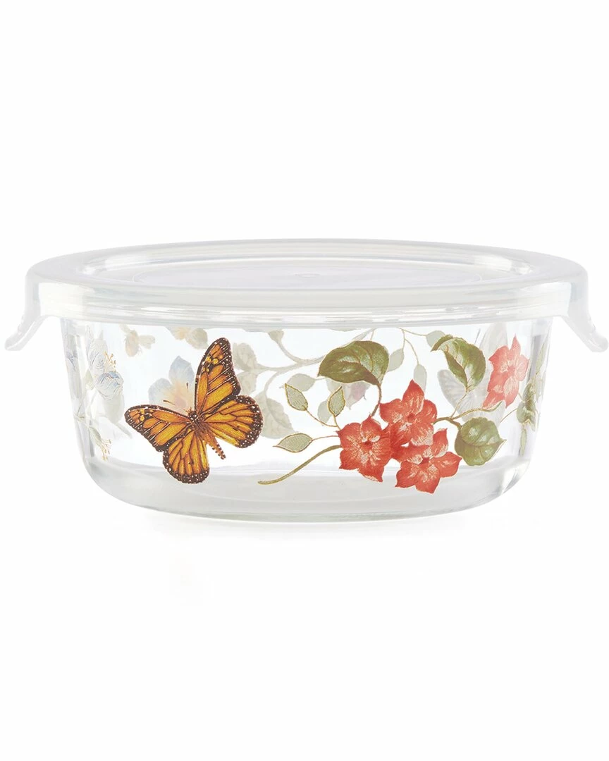 Lenox Butterfly Meadow Small Glass Food Storage Container With $1 Credit Home Kitchen & Pantry Storage 6 Lenox Butterfly Meadow Small Glass Food Storage Container With $1 Credit Home Kitchen & Pantry Storage - Image 4