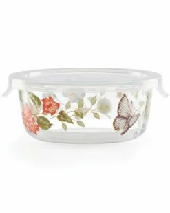 Lenox Butterfly Meadow Small Glass Food Storage Container With $1 Credit Home Kitchen & Pantry Storage 12 Lenox Butterfly Meadow Small Glass Food Storage Container With $1 Credit Home Kitchen & Pantry Storage -Lenox Sales 3050244646 RLLZ 5
