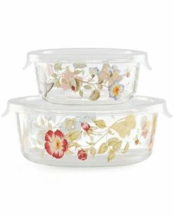 Lenox Butterfly Meadow Small Glass Food Storage Container With $1 Credit Home Kitchen & Pantry Storage 13 Lenox Butterfly Meadow Small Glass Food Storage Container With $1 Credit Home Kitchen & Pantry Storage -Lenox Sales 3050244646 RLLZ 6