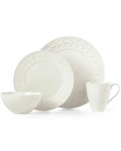 Lenox Chelse Muse Floral Matte Set Of 4 Place Setting Home Dinnerware