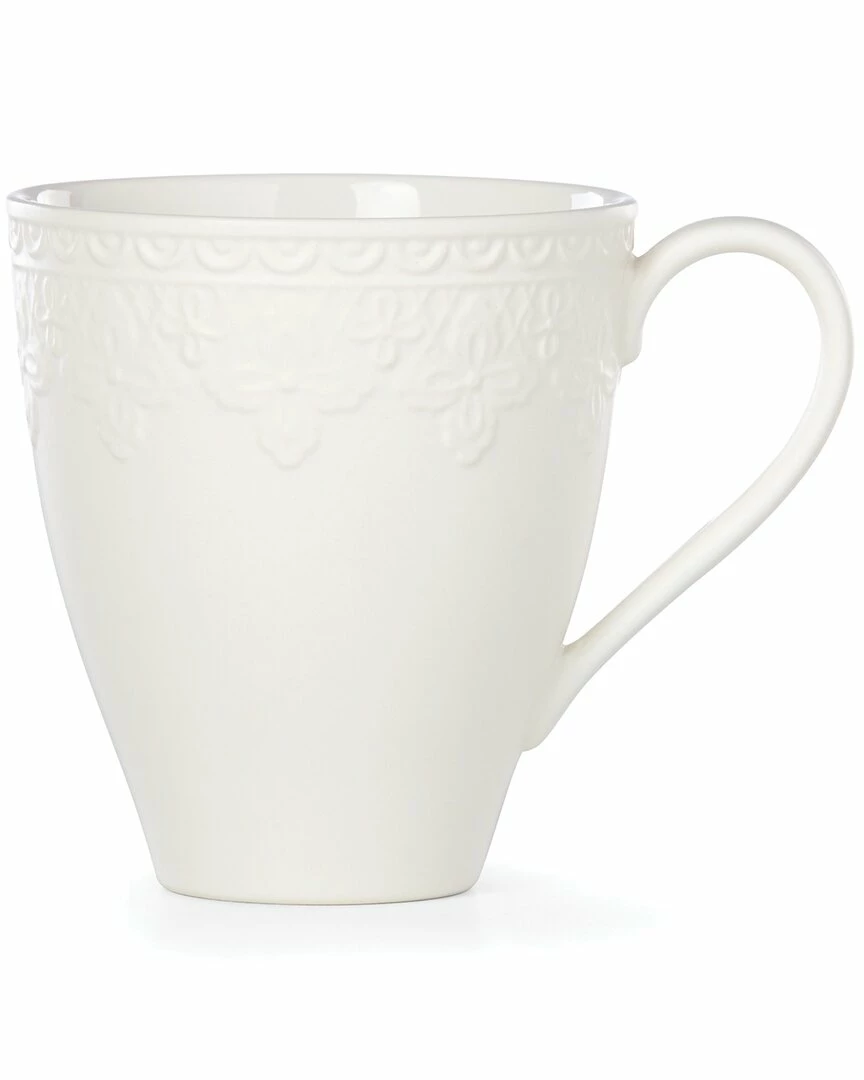 Lenox Chelse Muse Floral Matte White Mug Home Drinkware 3 Lenox Chelse Muse Floral Matte White Mug Home Drinkware