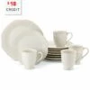 Lenox French Perle 12Pc Plate & Mug Dinnerware Set With $18 Credit Home