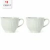 Lenox French Perle Groove Blue 2Pc Latte Mug Set With $3 Credit Home Dinnerware -Lenox Sales 3050244709 RLLZ 1