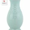 Lenox French Perle Ice Blue Fluted Vase With $3 Credit Home Plants & Vases -Lenox Sales 3050244722 RLLZ 1