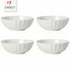 Lenox French Perle Scallop 4Pc Bowl Set With $7 Credit Home Dinnerware -Lenox Sales 3050244729 RLLZ 1