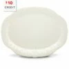 Lenox French Perle White Oval Serving Platter With $10 Credit Home Serveware -Lenox Sales 3050244749 RLLZ 1