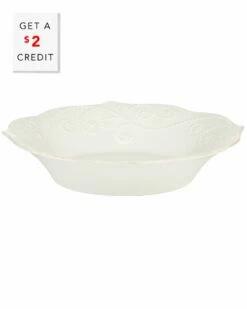 Lenox French Perle White Pasta Bowl With $2 Credit Home Dinnerware