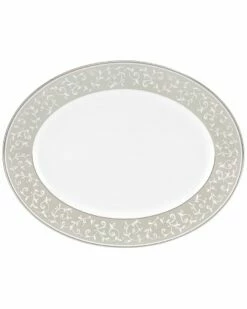 Lenox Opal Innocence Dune Oval Serving Platter Home Serveware
