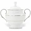 Lenox Opal Innocence Stripe Sugar Bowl Home Serveware -Lenox Sales 3050244821 RLLZ 1