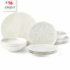 Lenox Textured Neutrals Linen 12pc Set With $16 Credit Home Dinnerware -Lenox Sales 3050244869 RLLZ 1