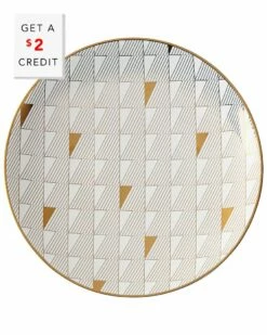 Lenox Trianna White Gold Salad Plate With $2 Credit Home Dinnerware