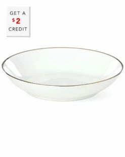 Lenox Trianna White Large Pasta Bowl With $2 Credit Home Dinnerware