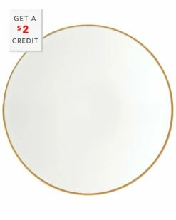 Lenox Trianna White Salad Plate With $2 Credit Home Dinnerware