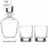 Lenox Tuscany Classics 3pc Whiskey Decanter & Glass Set With $7 Credit Home Bar Carts & Accessories -Lenox Sales 3050244889 RLLZ 1