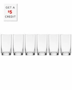 Lenox Tuscany Classics 6pc Juice Glass Set With $5 Credit Home Drinkware