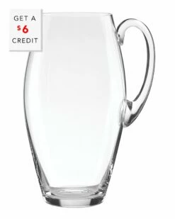 Lenox Tuscany Classics Contemporary Pitcher With $6 Credit Home Bar Carts & Accessories