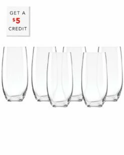 Lenox Tuscany Classics Large Tumbler Set, Buy 4 Get 6 With $5 Credit Home Drinkware