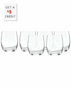 Lenox Tuscany Classics Small Tumbler Set, Buy 4 Get 6 With $5 Credit Home Drinkware