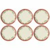 Lenox Holiday 6pc Accent Plate Set Home Dinnerware -Lenox Sales 3050256252 RLLZ 1