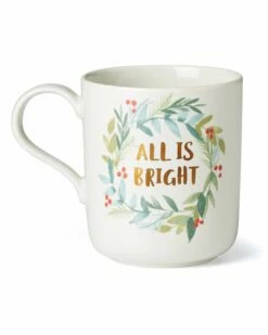 Lenox French Perle Set Of 4 Berry Mugs Home Drinkware