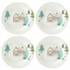 Lenox Balsam Lane 4pc Tidbit Plate Set Home Dinnerware -Lenox Sales 3050262840 RLLZ 1