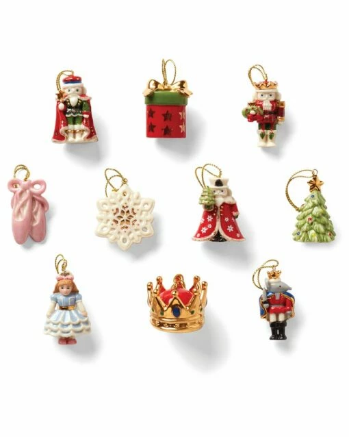 Lenox The Nutcracker 10pc Ornament Set Home Seasonal -Lenox Sales 3050268629 RLLZ 1