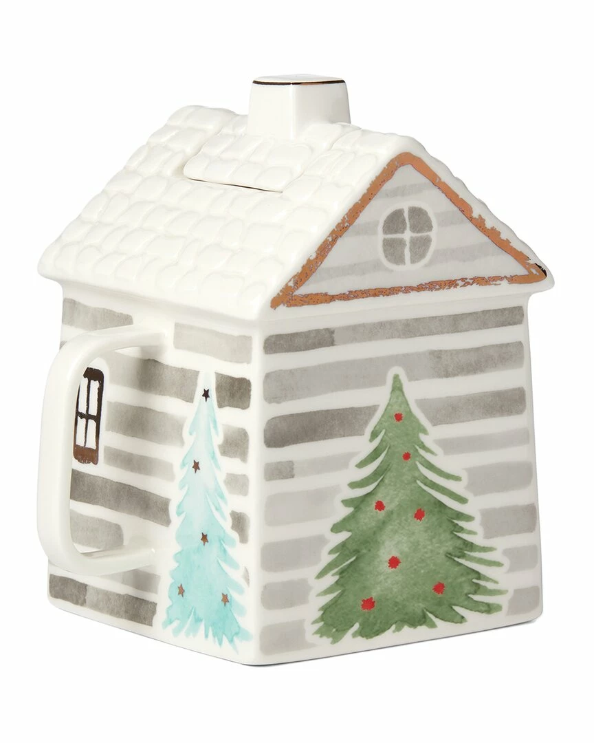 Lenox Balsam Lane Cabin Teapot Home Coffee, Espresso & Tea 3 Lenox Balsam Lane Cabin Teapot Home Coffee, Espresso & Tea - Image 2
