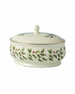 Lenox Holiday Covered Dish Home Serveware