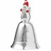 Lenox 2022 Snowman Musical Bell Ornament, 46th Edition Home Seasonal -Lenox Sales 3050295959 RLLZ 1