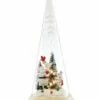 Lenox Merry & Magic Light Up Santa & Friends Glass Cone Home Seasonal 1 Lenox Merry & Magic Light Up Santa & Friends Glass Cone Home Seasonal -Lenox Sales 3050296426 RLLZ 1