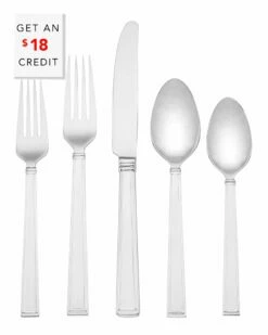 Lenox Bratton 65pc Flatware Set With $18 Credit Home Flatware & Cutlery