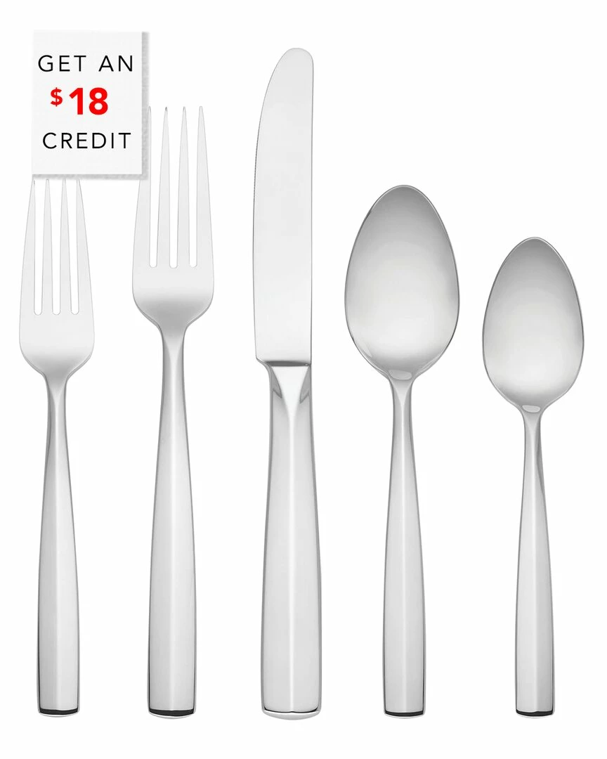 Lenox Lachlan 65pc Flatware Set With $18 Credit Home Flatware & Cutlery 3 Lenox Lachlan 65pc Flatware Set With $18 Credit Home Flatware & Cutlery